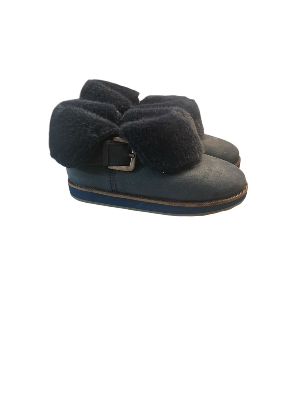 Zara Kids Faux-Fur Cuff Boots